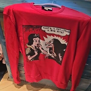Gucci Red Graphic Sweatshirt